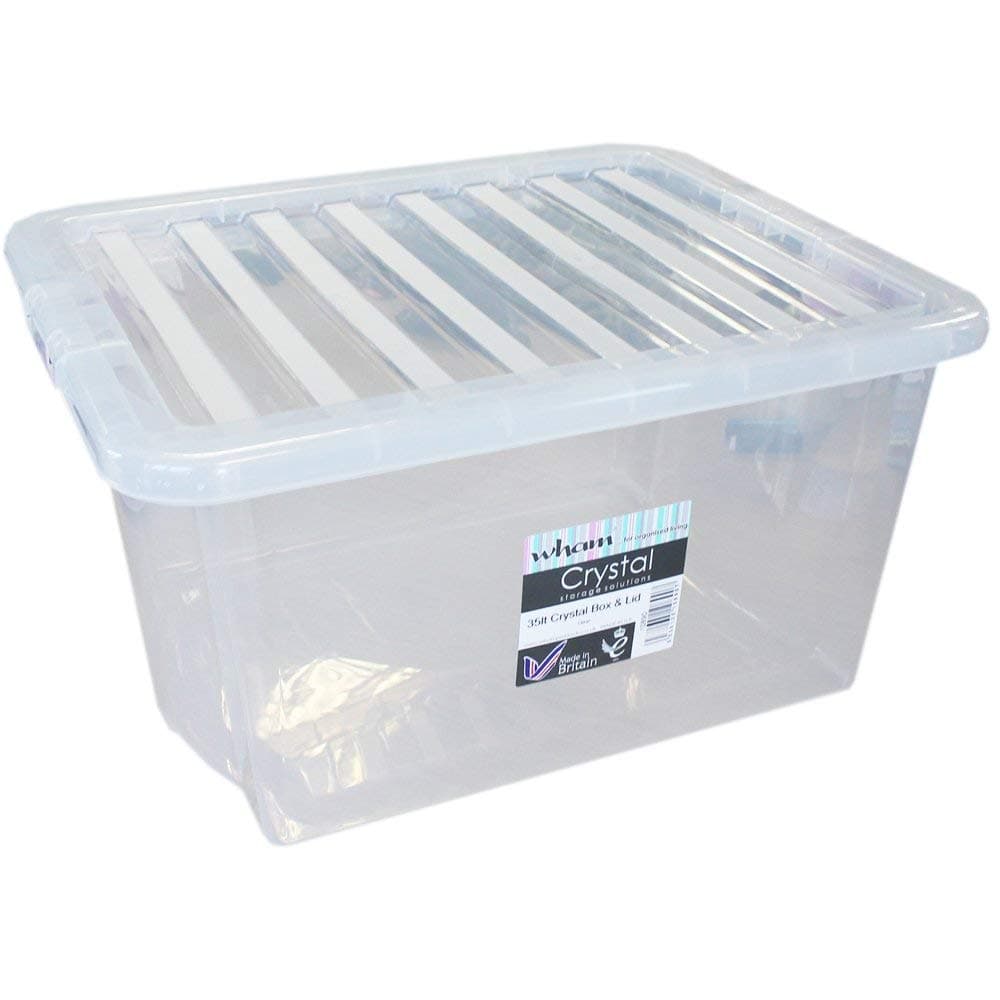 Clear Plastic Storage Box