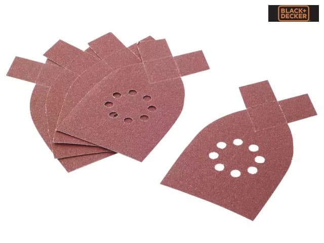 Super Quick-Fit Multi Sander Sheets Medium/Fine 120 Grit Pk5