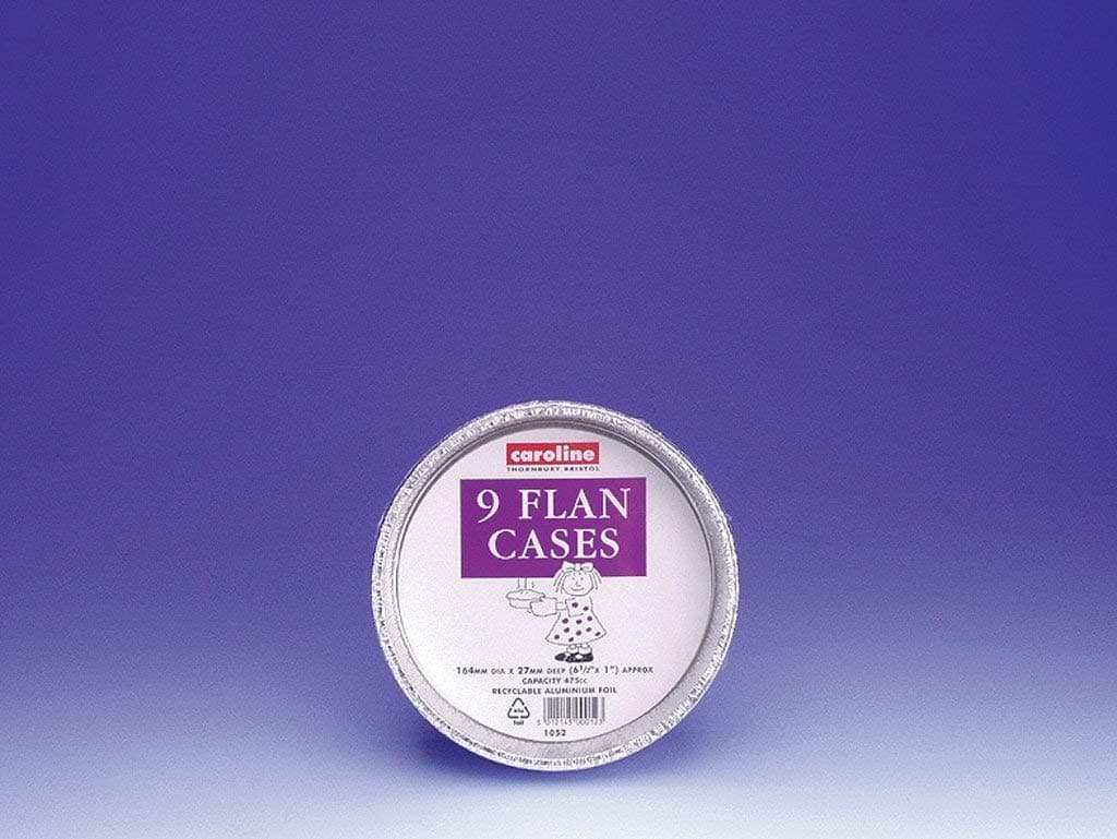 Foil Flan Case 6" Pk9