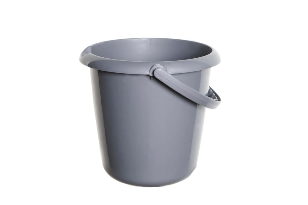 Plastic Bucket 5 Litre Black