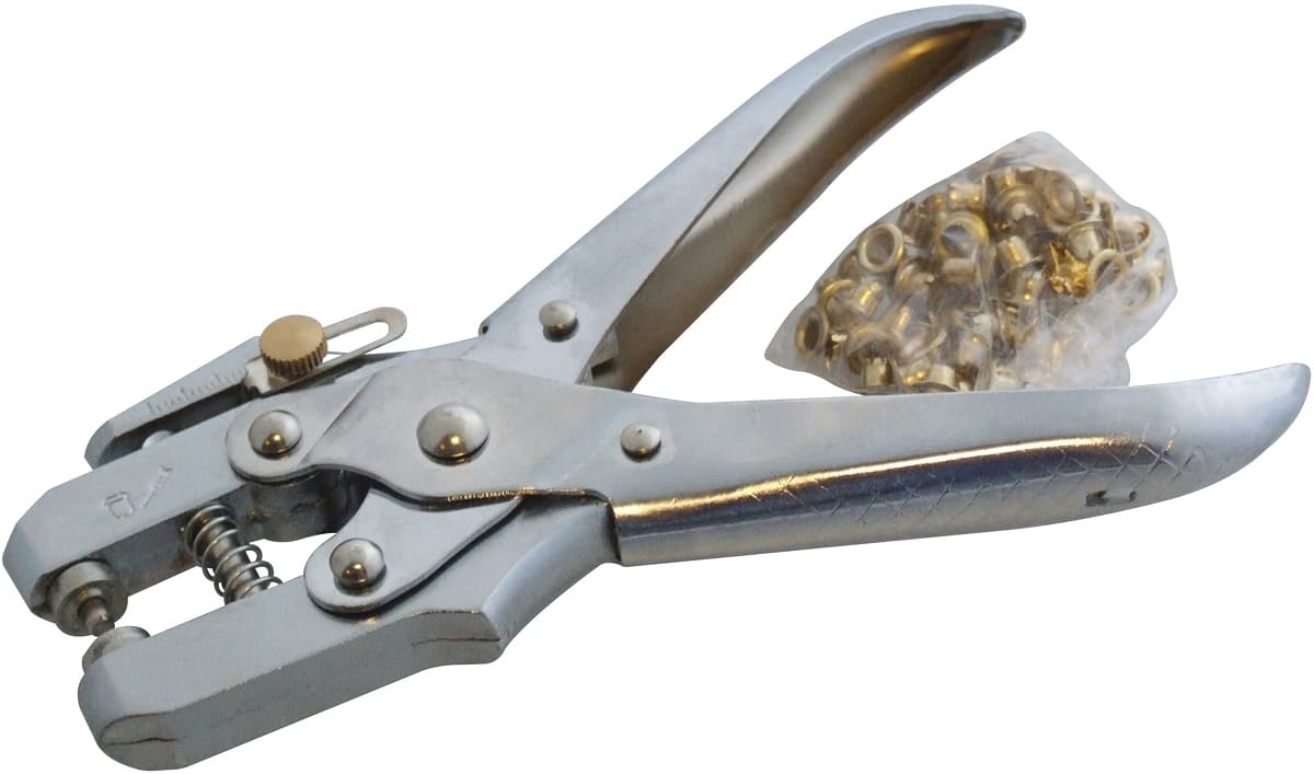 Heavy Duty Eyelet Pliers with 100pc Eyelets