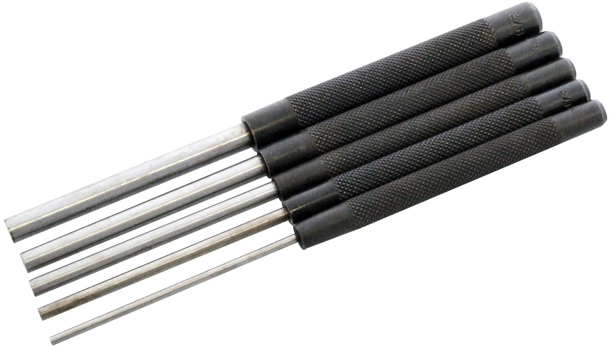 5pc Parallel Pin Punch Set