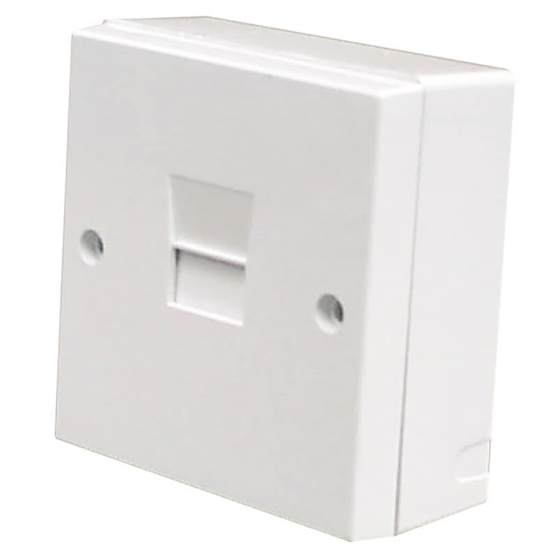 Telephone Slave Socket Box Surface Mounted