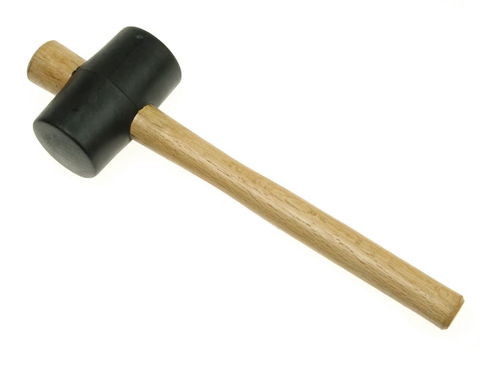 Rubber Mallet - Black 3"