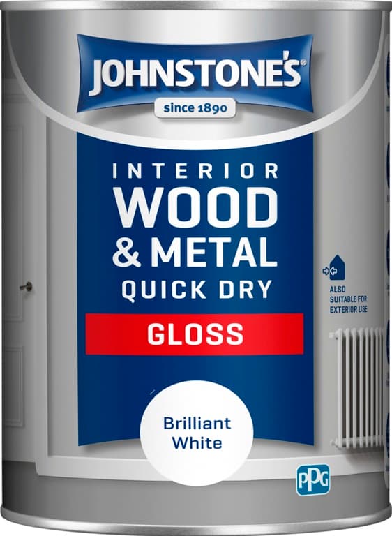 Quick Dry Gloss 1.25 Litre White