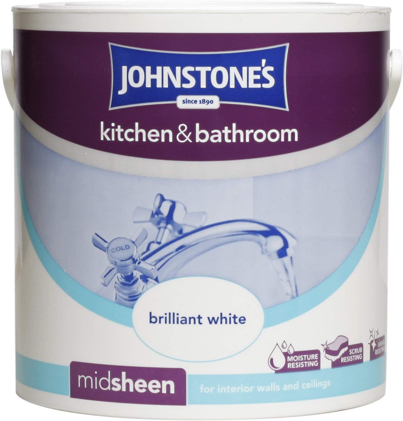 Kitchen & Bathroom Emulsion 2.5 Litre