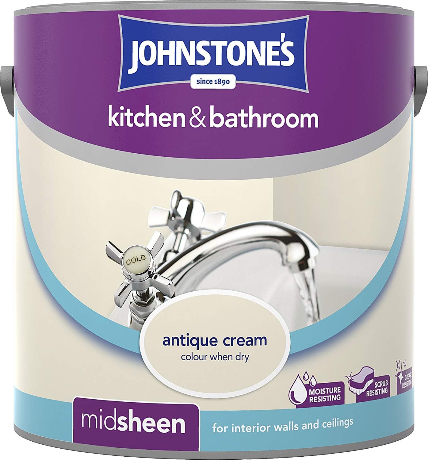 Kitchen & Bathroom Emulsion 2.5 Litre