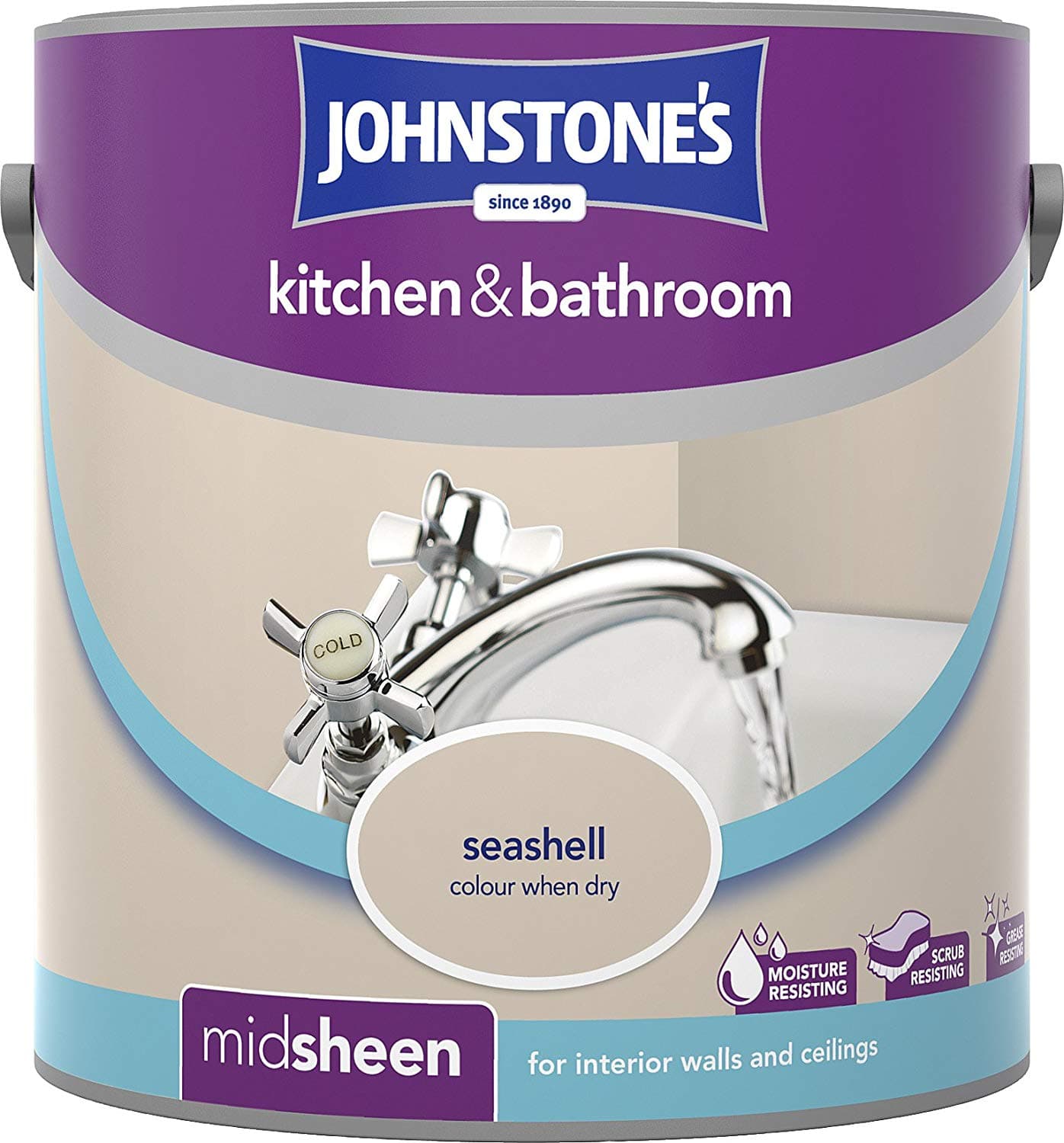 Kitchen & Bathroom Emulsion 2.5 Litre