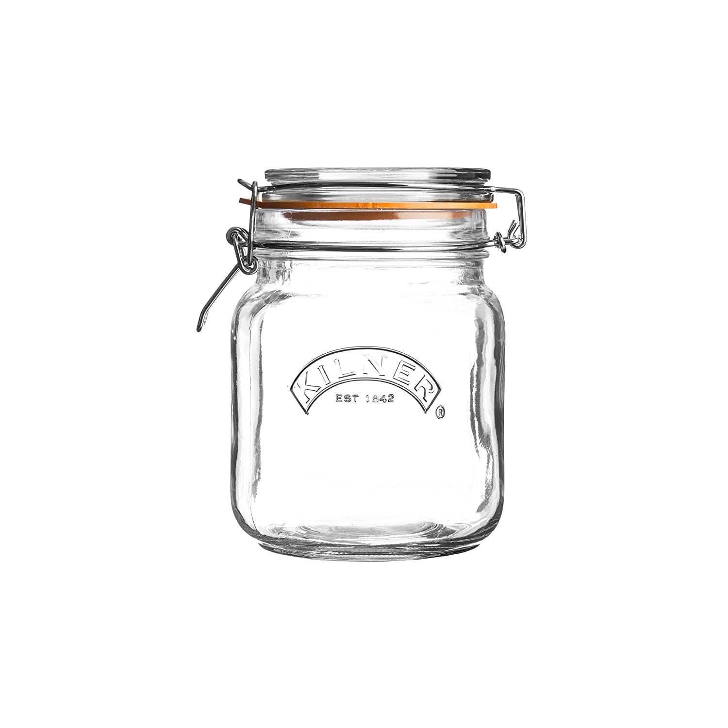Square Clip Top Preservation/Storage Jar