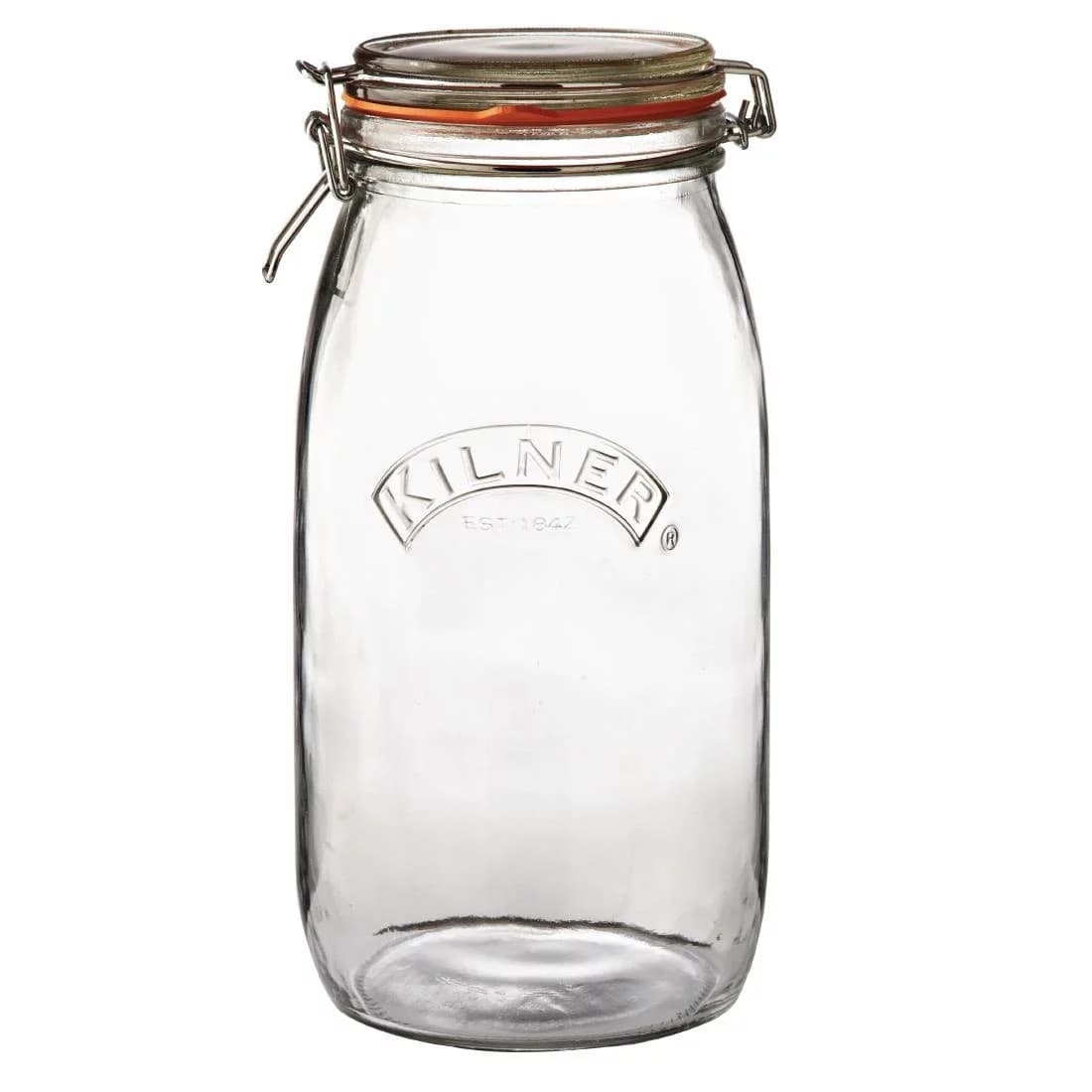 Preserve/Storage Jar Clip Top Round