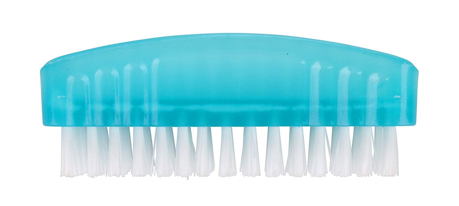 Double Sided Nail Brush Frosted (Variable colours)