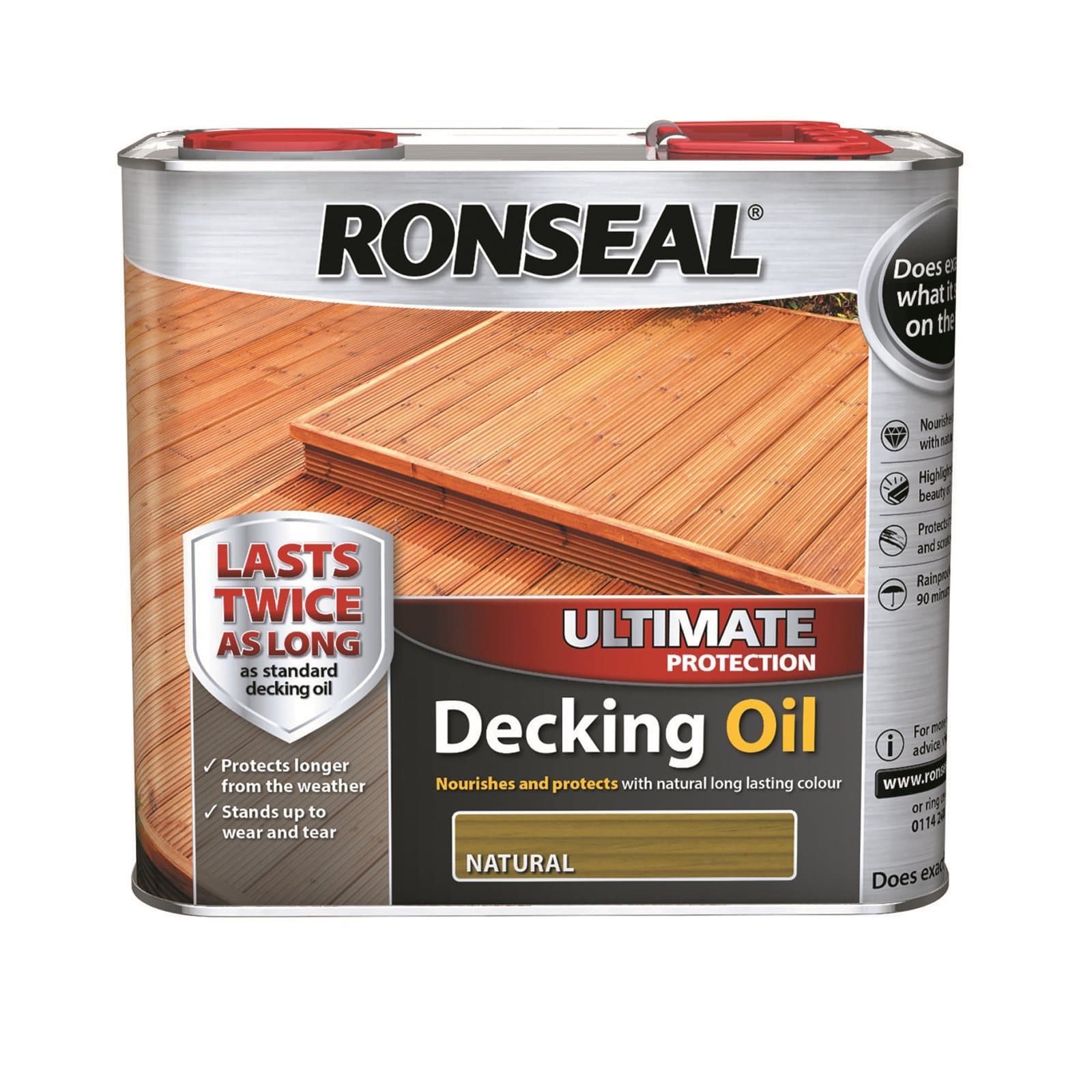 Ultimate Protection Decking Oil 2.5 Litre