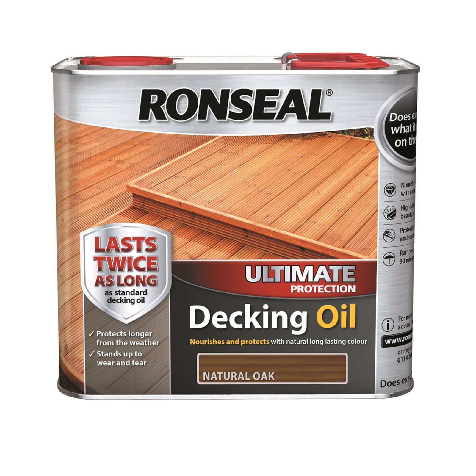 Ultimate Protection Decking Oil 2.5 Litre
