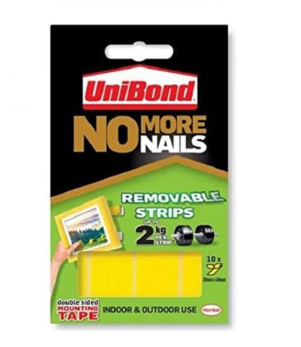 No More Nails Removable Strips Pk.10