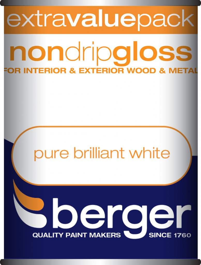 Non Drip Gloss Pure Brilliant White
