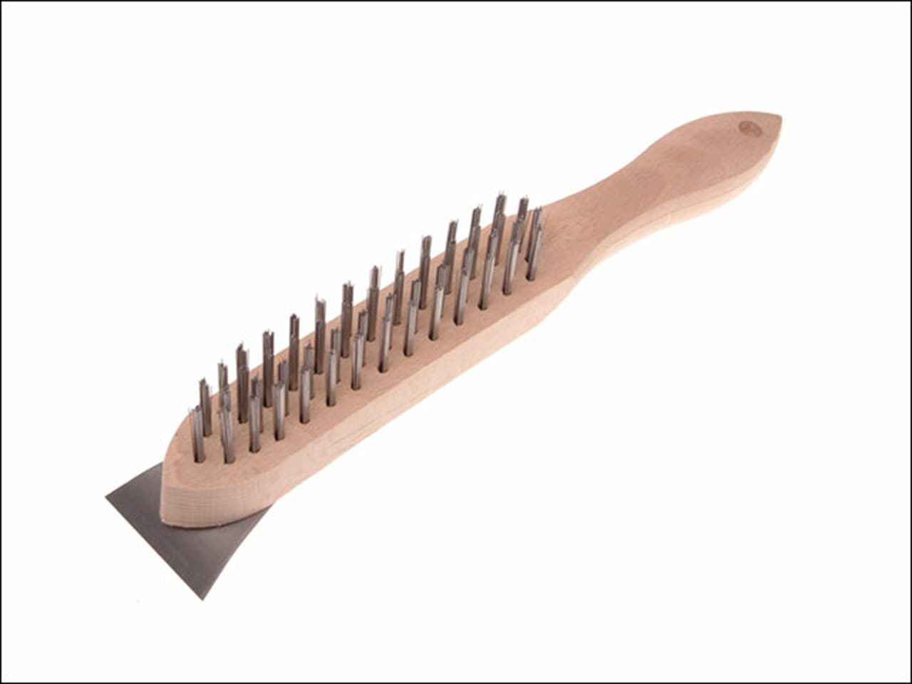 4 Row Wire Brush & Scraper
