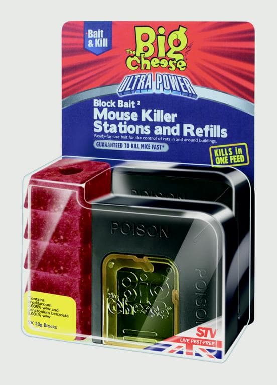 Ultra Power Block Bait2 Mouse Killer Station Refills