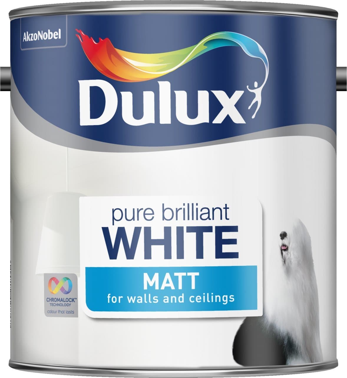 Matt Emulsion 2.5 Litre Pure Brilliant White 2.5 Litre