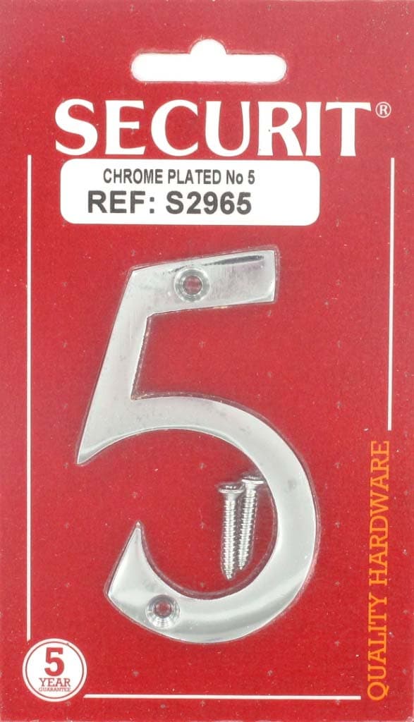 Brass Numeral  75mm