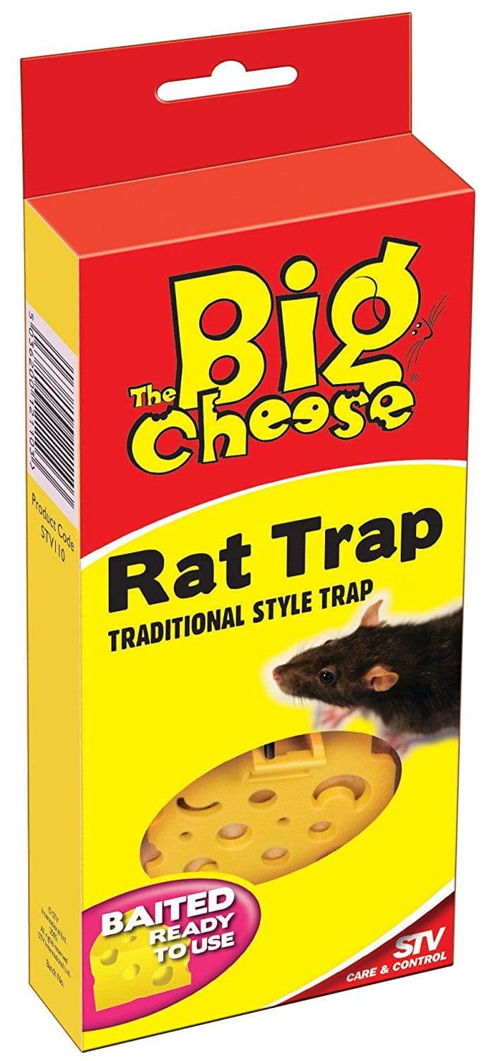 Baited Wooden Rat Trap