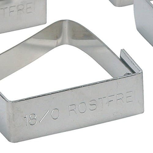 Set of 4 Stainless Steel Table Cloth Clips