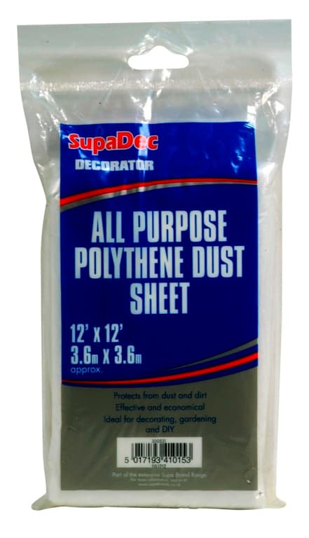 All Purpose Polythene Dust Sheets