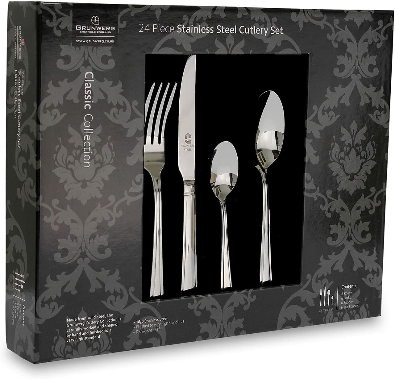 Harley 24-Piece Cutlery Set