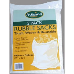 Woven Rubble Sacks (Pack of 5)