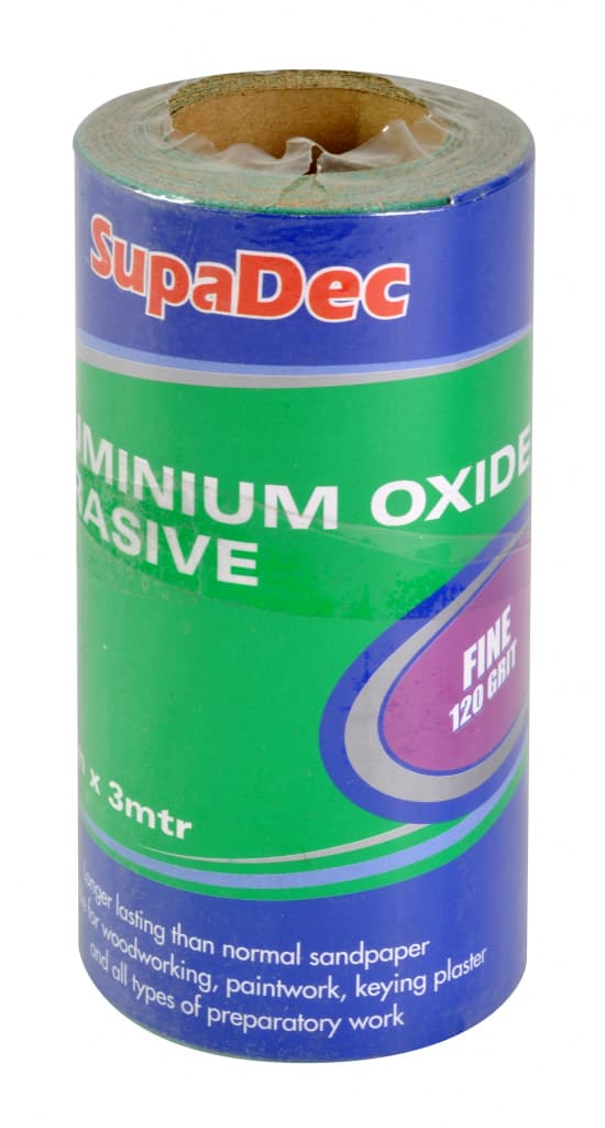 Aluminium Oxide Abrasive/Sandpaper Roll 3 Metre