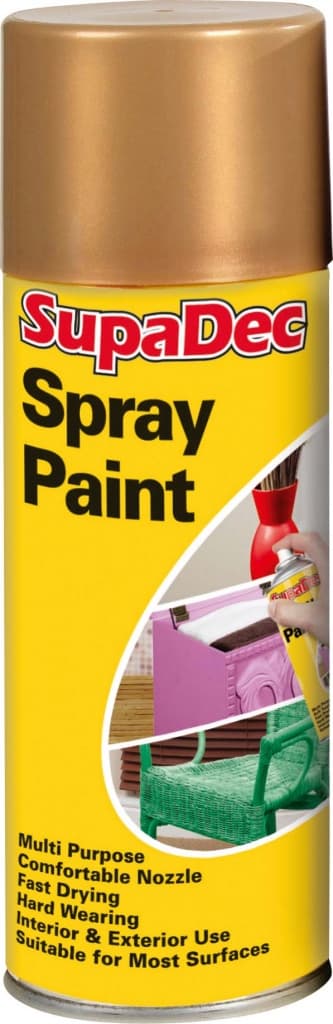 Spray Paint Multi Purpose 400ml Gold
