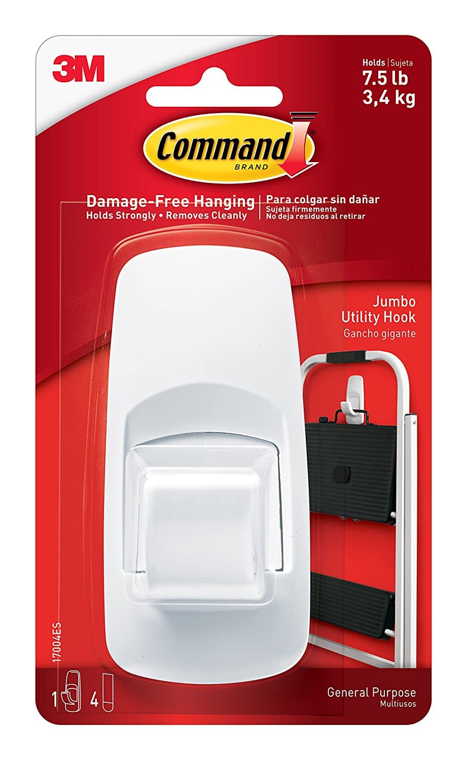 Command Decorating Clips Pack of 20 White