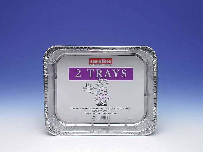 Foil Tray Pack of 2 236 x 297mm