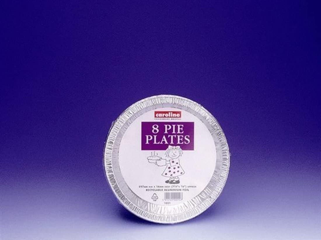 Foil Pie Plate 8" Pack of 8
