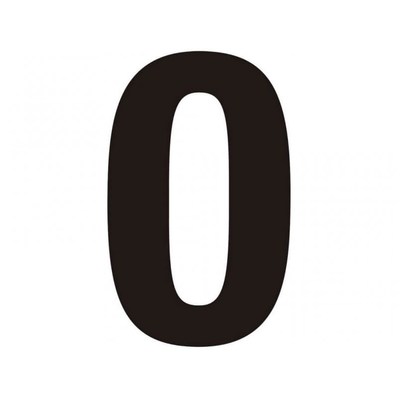 Self Adhesive Black Vinyl Numbers