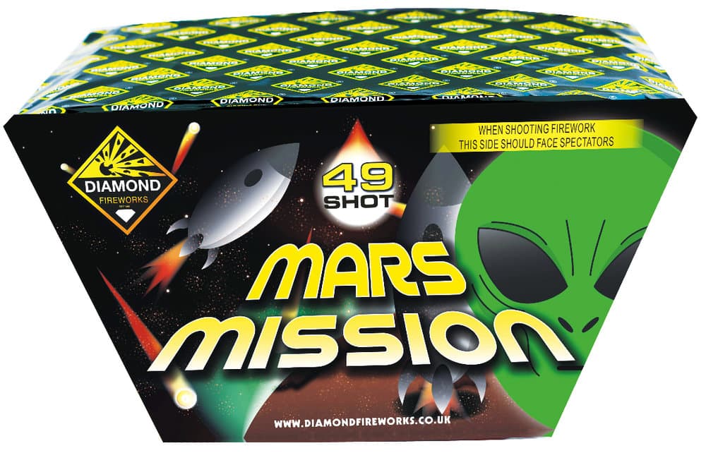 Mars Mission 49 Shot Fan Barrage