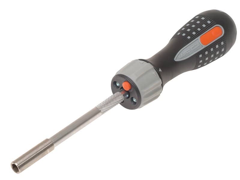 LED Ratchet Screwdriver & 6 Bits