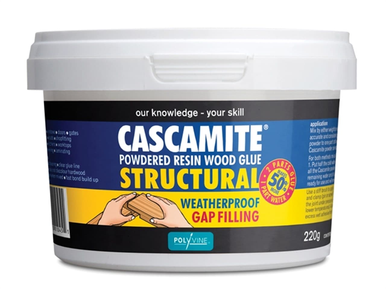 Cascamite Powdered Resin Wood Glue Weatherproof