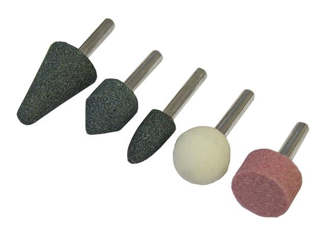 Mini Mounted Grinding Stone Set - 5 Piece