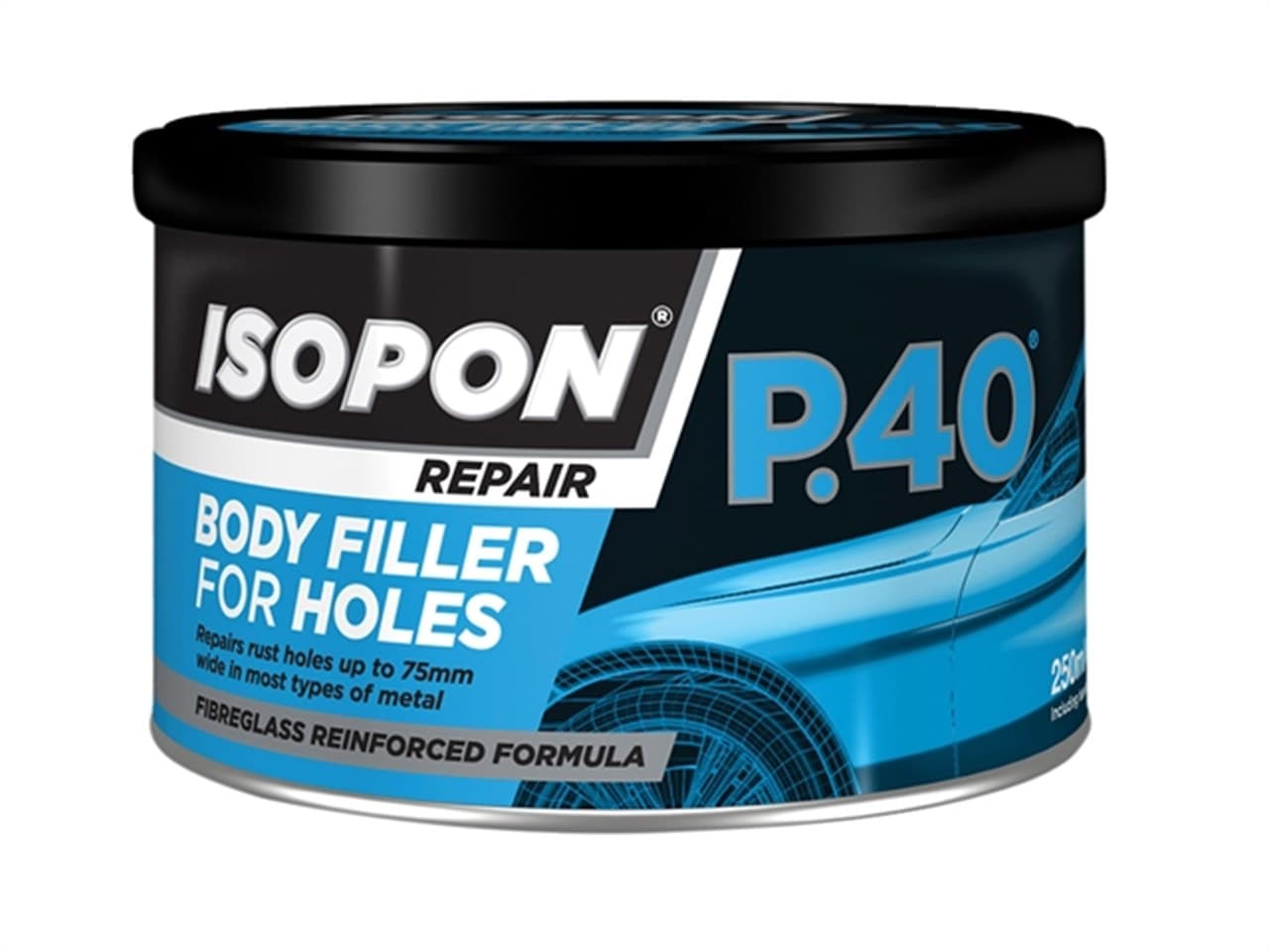 P40 Glass Fibre Repair Paste 250ml Tin