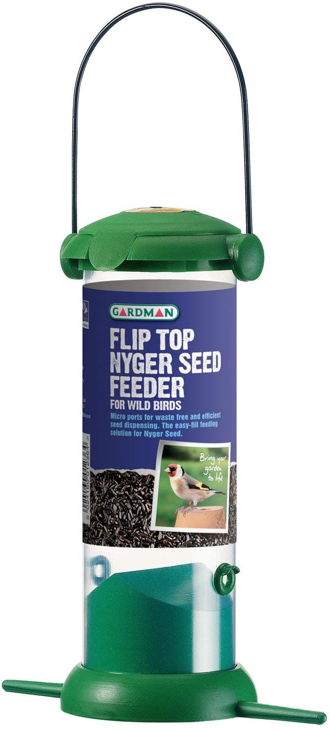 Small Flip Top Nyger Seed Feeder
