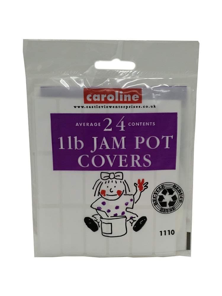 24 x Jam Pot Covers 1lb