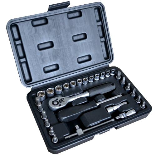 29pc 1/4" Drive Socket Set
