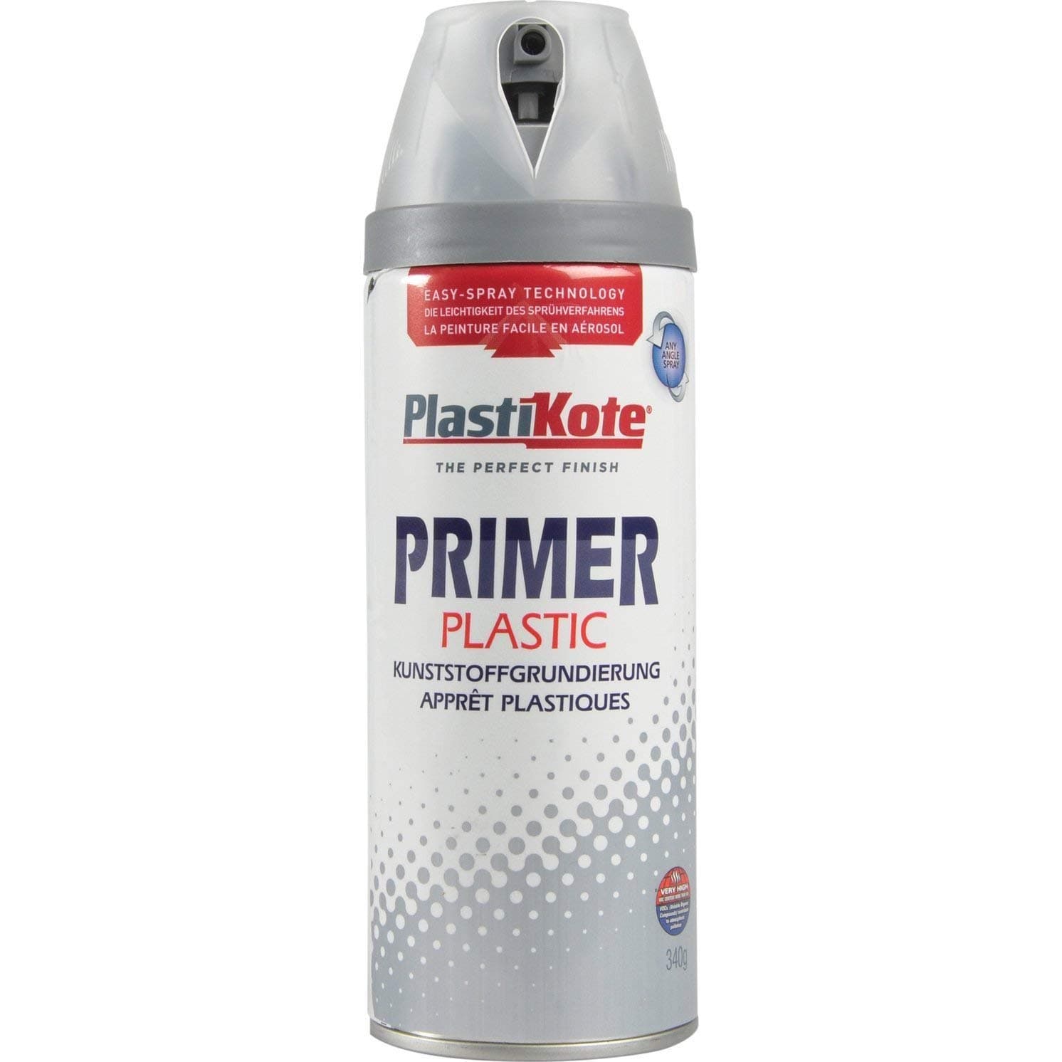 Spray Primer Plastic 400ml Clear