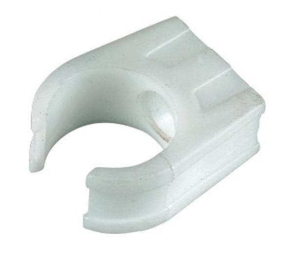 Overflow Pipe Clips White (Pk 4)