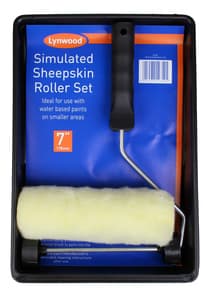 Sheepskin Roller & Tray Set 7"