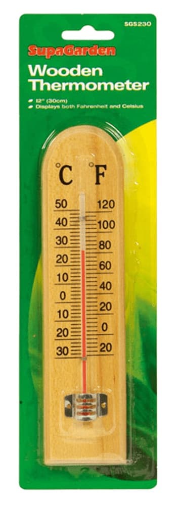 Wooden Thermometer