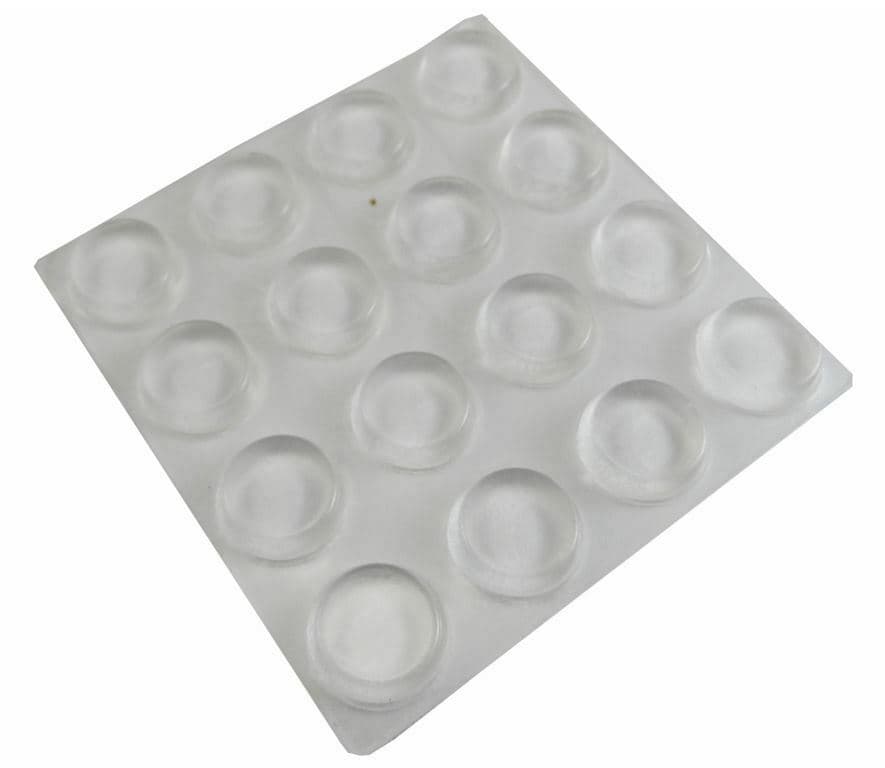 Surface Guard Vinyl Clear Round Pads Pack 16