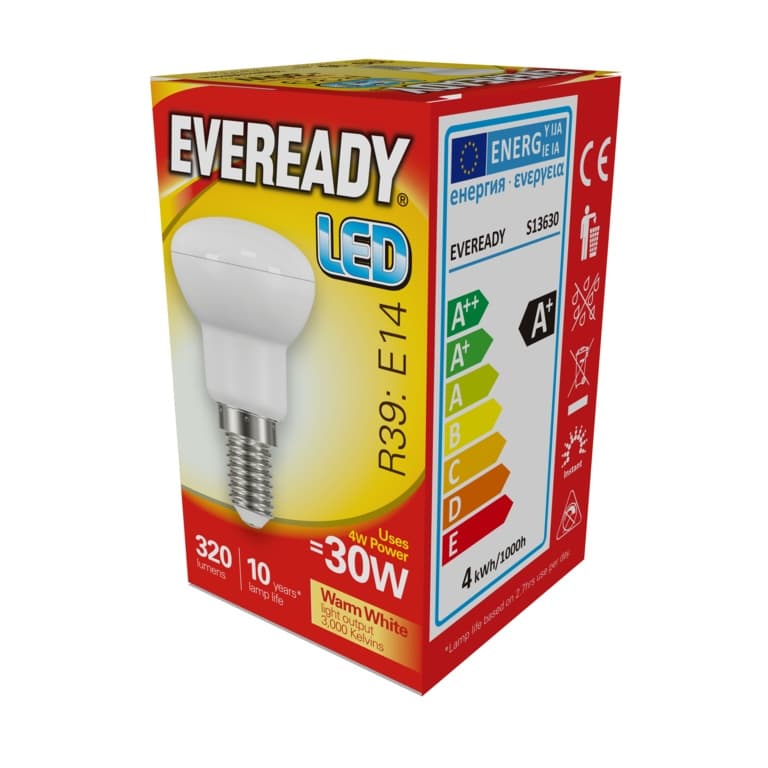 LED R39 4W E14 Warm White