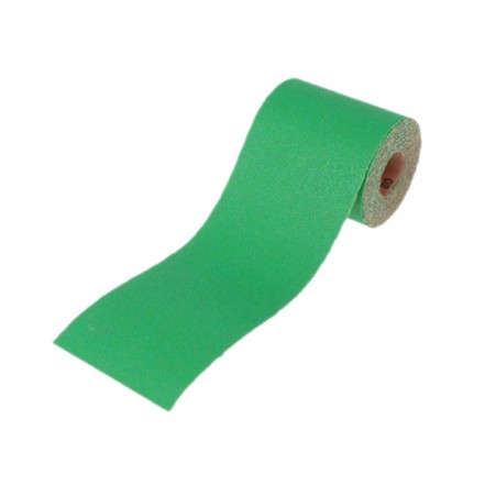 Faithfull Alox Abrasive Paper Roll 100mm 120 Grit Per Metre