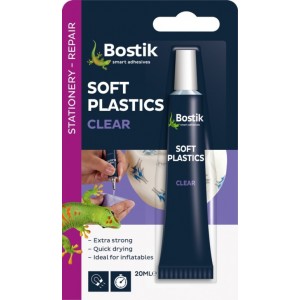 Bostik Soft Plastics Clear Adhesive 20ml